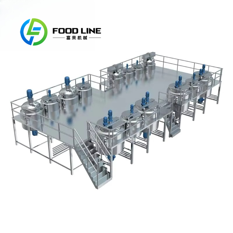 Soap Making Machine - Liquid Detergent Shampoo Liquid Hand Soap