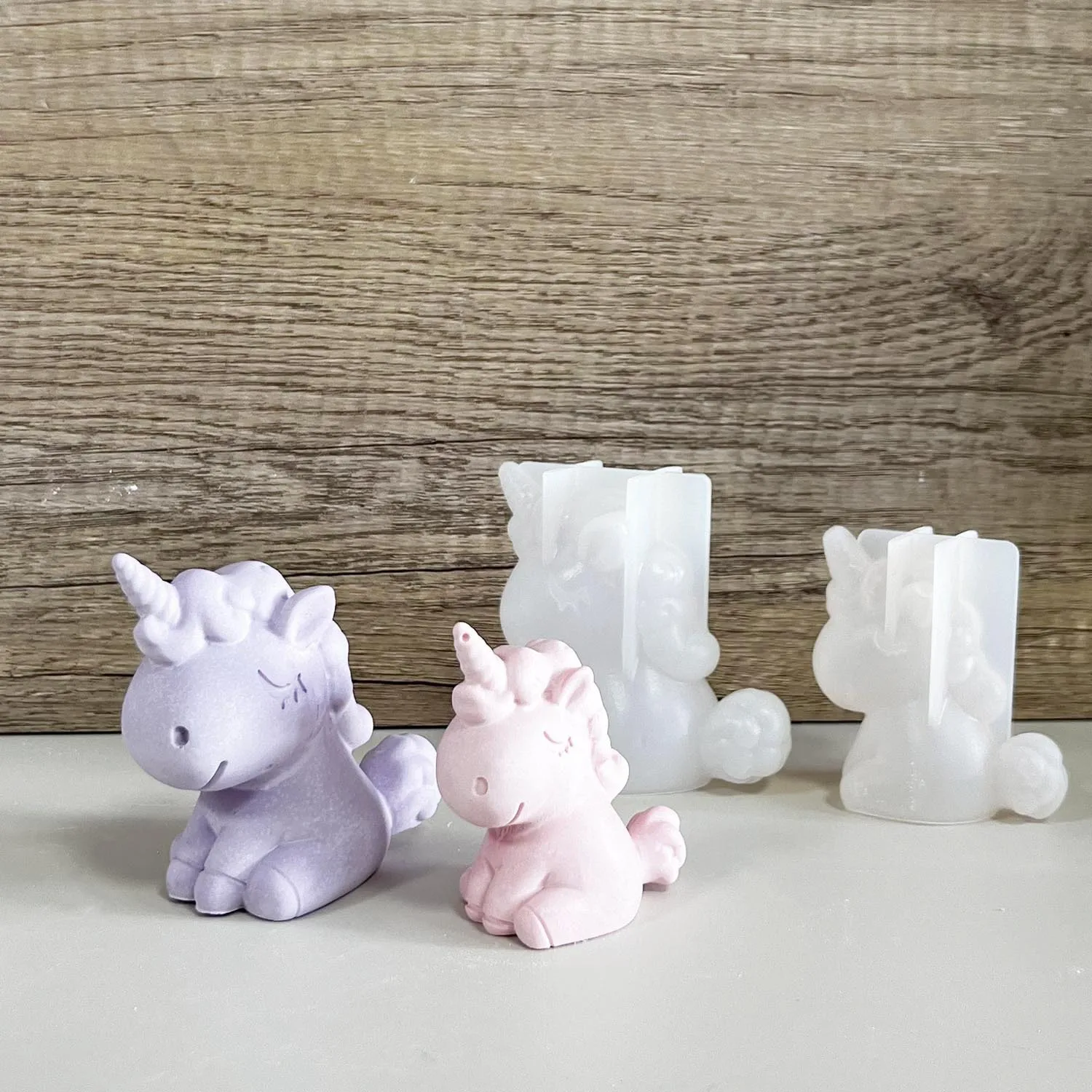 Soap Making Store - 3D Geometric Silicone Unicorn Cat Deer
