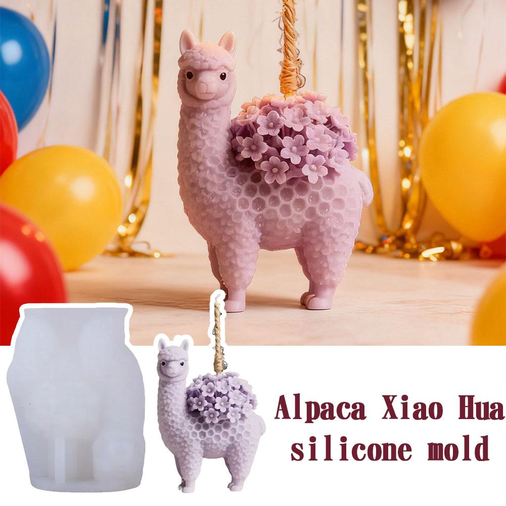 Soap Making Ideas - Alpaca Silicone Mold For Candle Making