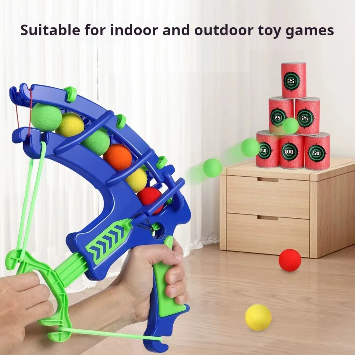 Soap Making Machine - Throw Sport Slingshot Target Bubble Gun