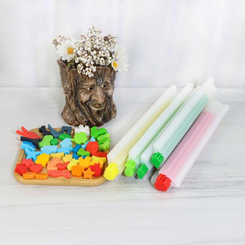 Soap Making Notes - Fruit/Plant/Note Series Long Tube Soap Molds