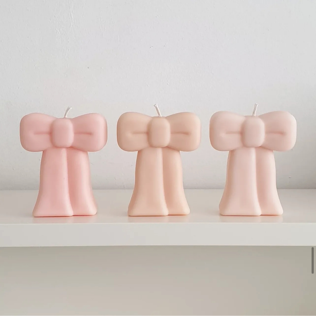 3D Bow Shape Candle Mold Silic - Soap Making Ideas ulasan dan harga