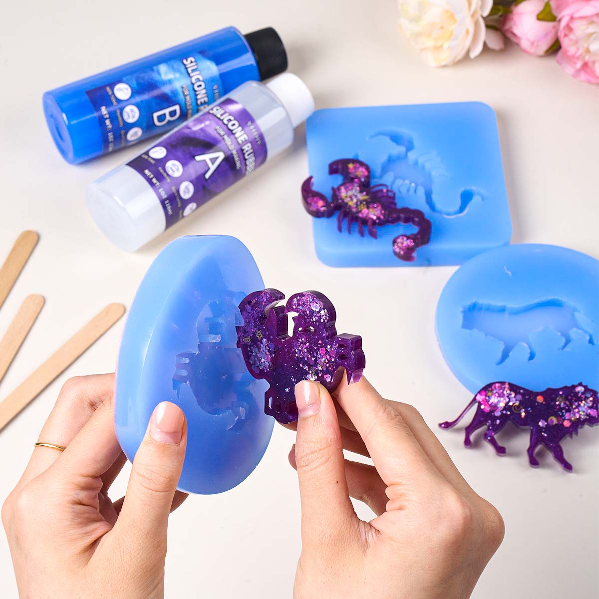 118ml/296ml Silicone Mold Maki - Soap Making Kits ulasan dan harga