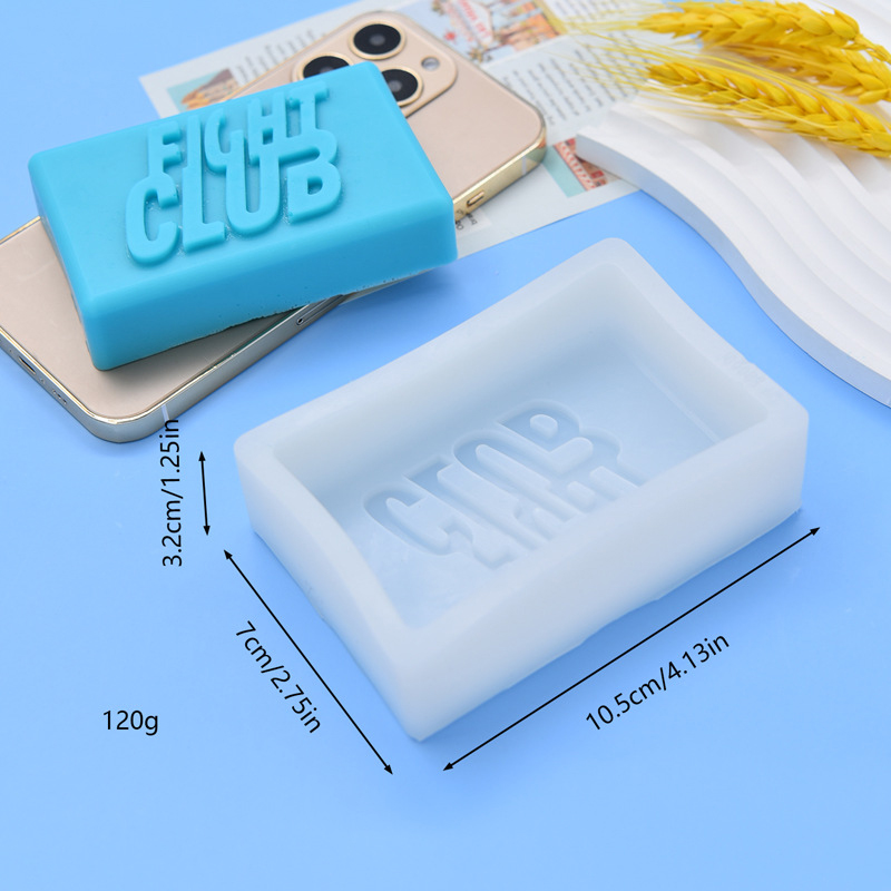Fight Club Soap Silicone Mold  - Soap Making Fight Club ulasan dan harga