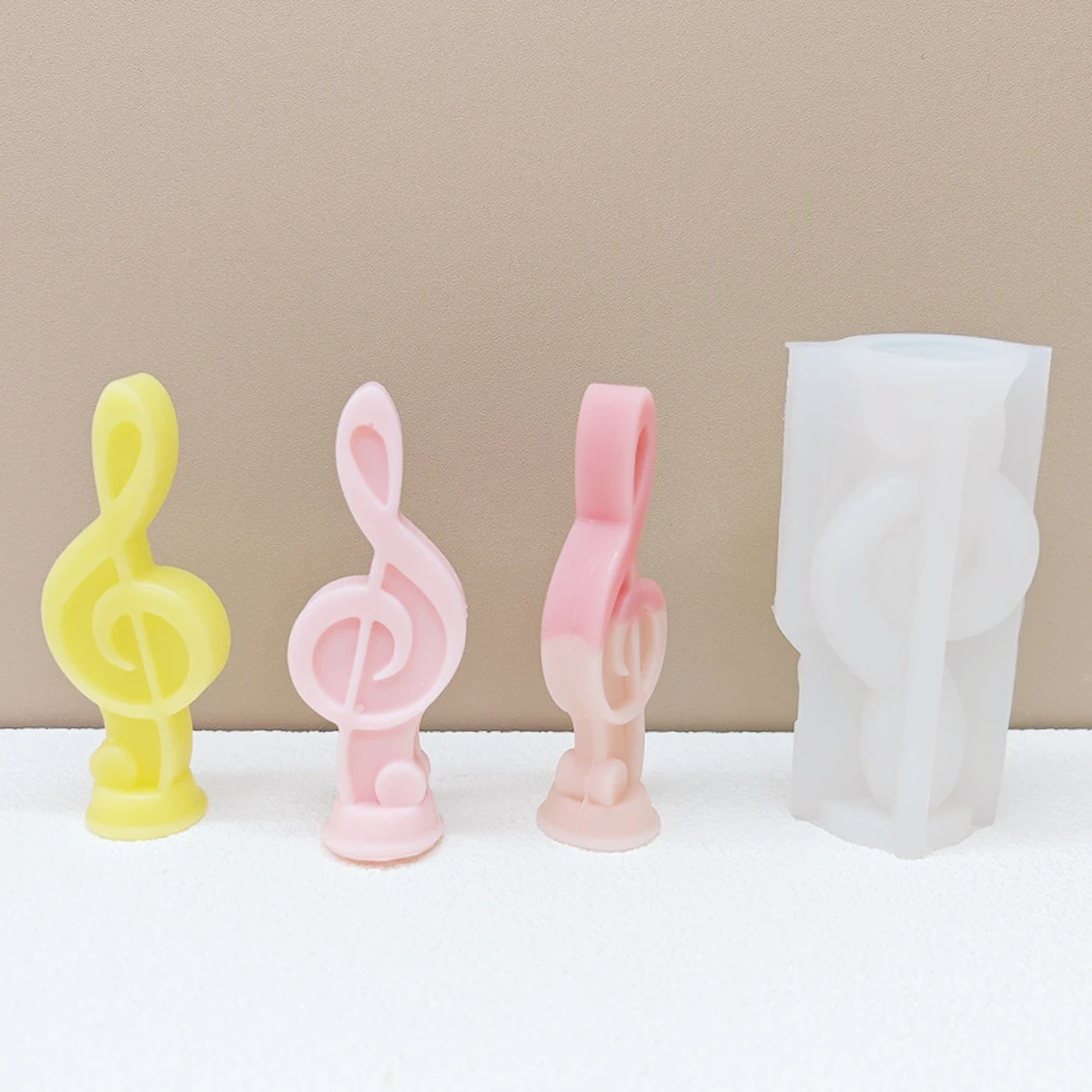 Musical Note Candle Silicone M - Soap Making Notes ulasan dan harga