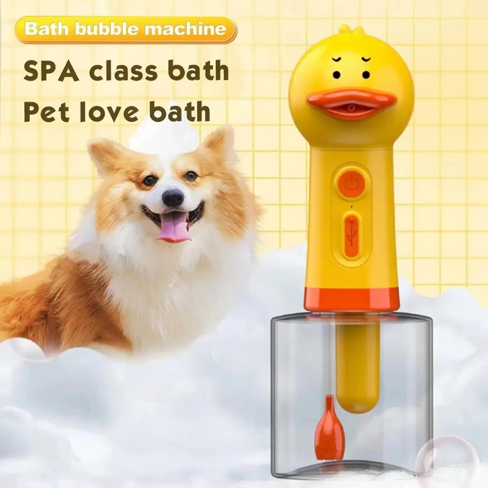 Cute Duck Pet Cleaning Machine - Soap Making Machine ulasan dan harga