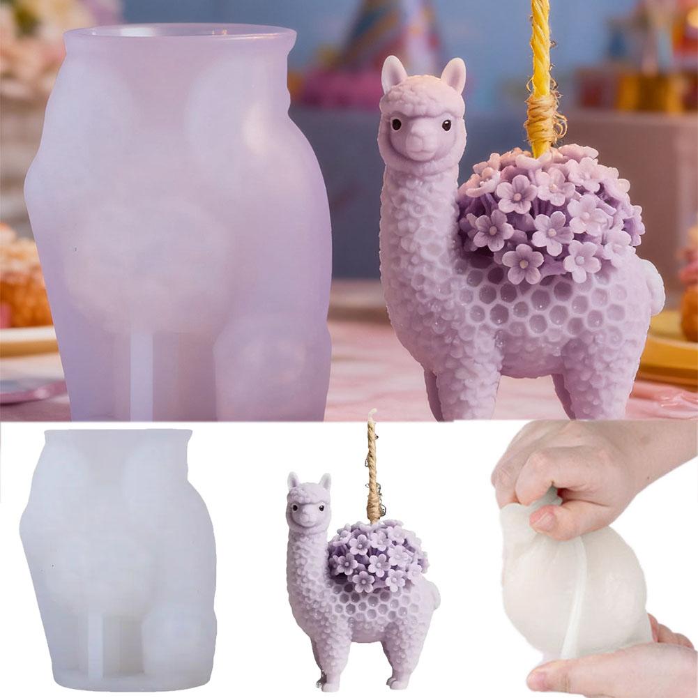 Alpaca Silicone Mold For Candl - Soap Making Ideas ulasan dan harga