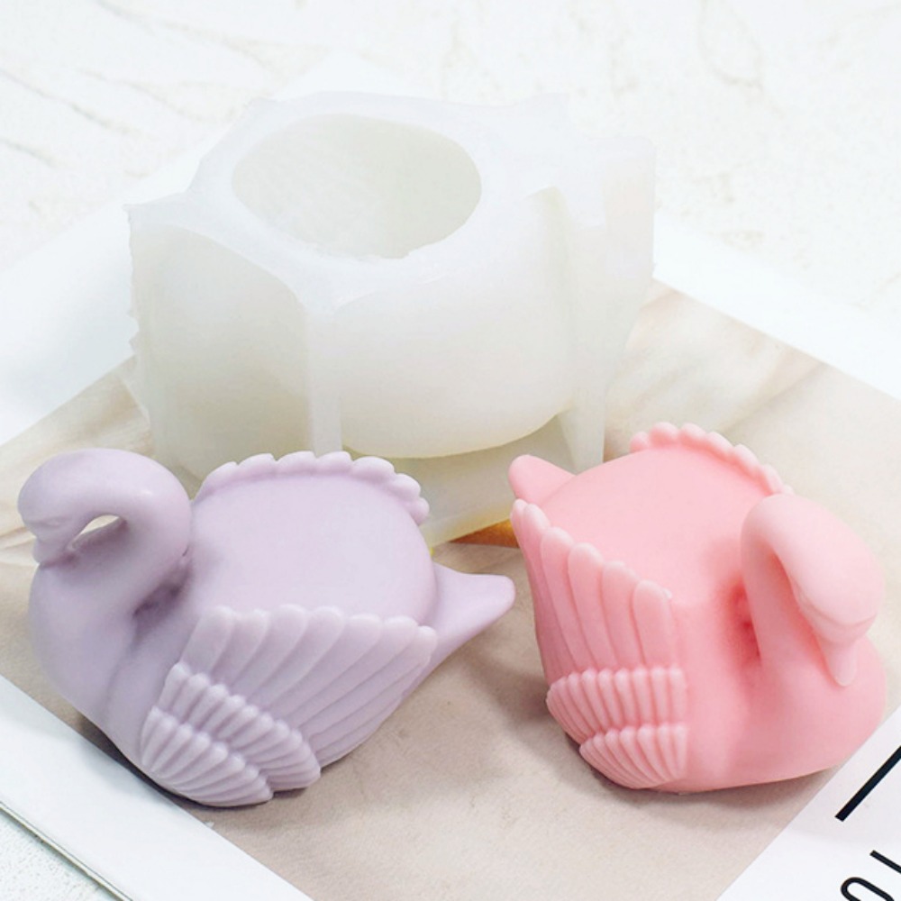 White Swan Silicone Candle Mou - Soap Making Ideas ulasan dan harga