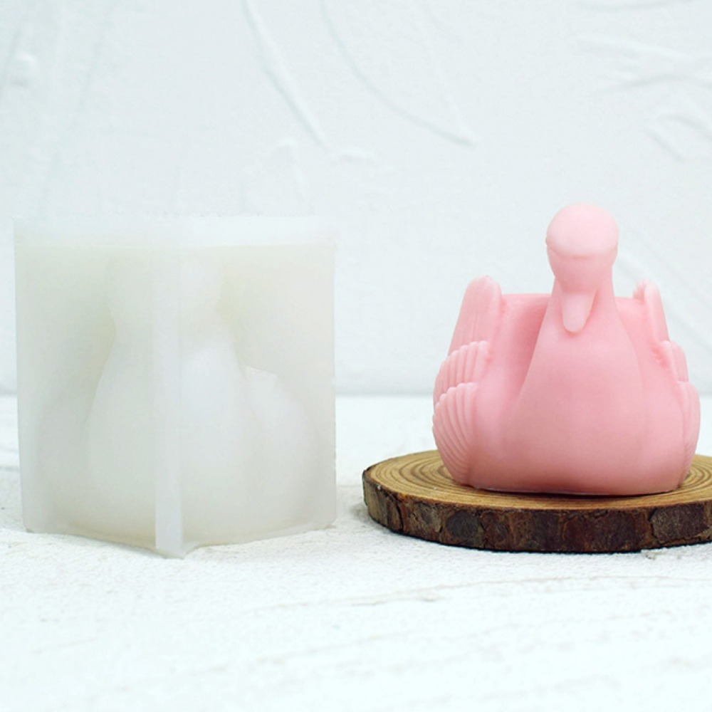 White Swan Silicone Candle Mou - Soap Making Ideas ulasan dan harga