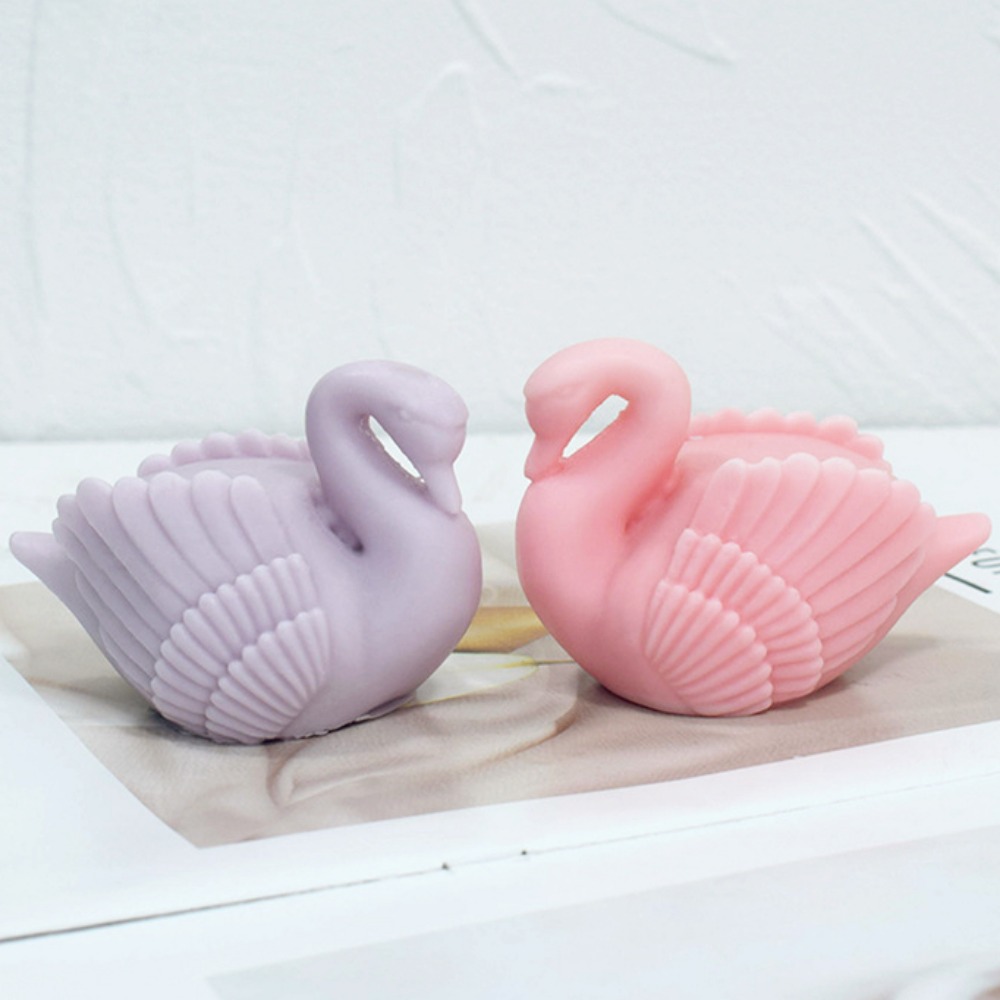 White Swan Silicone Candle Mou - Soap Making Ideas ulasan dan harga