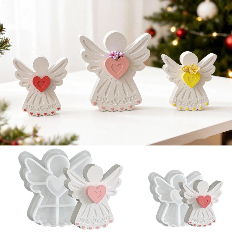Love Angel Gypsum Mold Candle  - Soap Making Kits ulasan dan harga