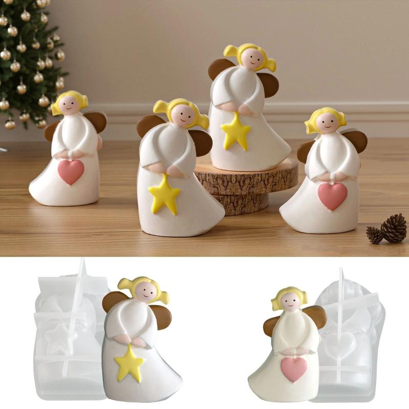 Love Angel Gypsum Mold Candle  - Soap Making Kits ulasan dan harga