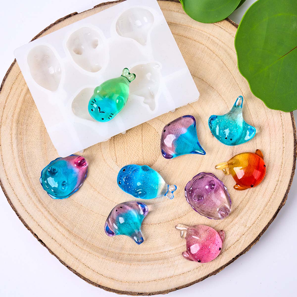3D Healing Kawaii Manta Ray Wh - Soap Making Kits ulasan dan harga