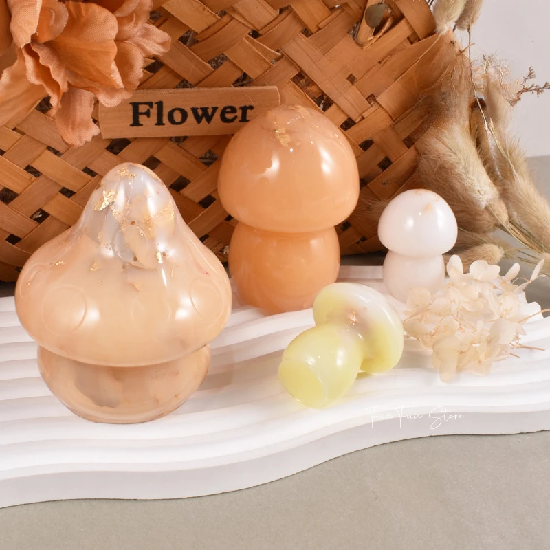 3D Mushroom Candle Silicone Mo - Soap Making Ideas ulasan dan harga