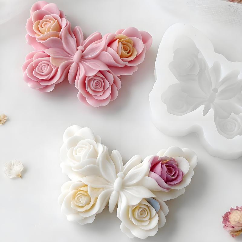 DIY Rose Butterfly Form Silico - Soap Making Kits ulasan dan harga