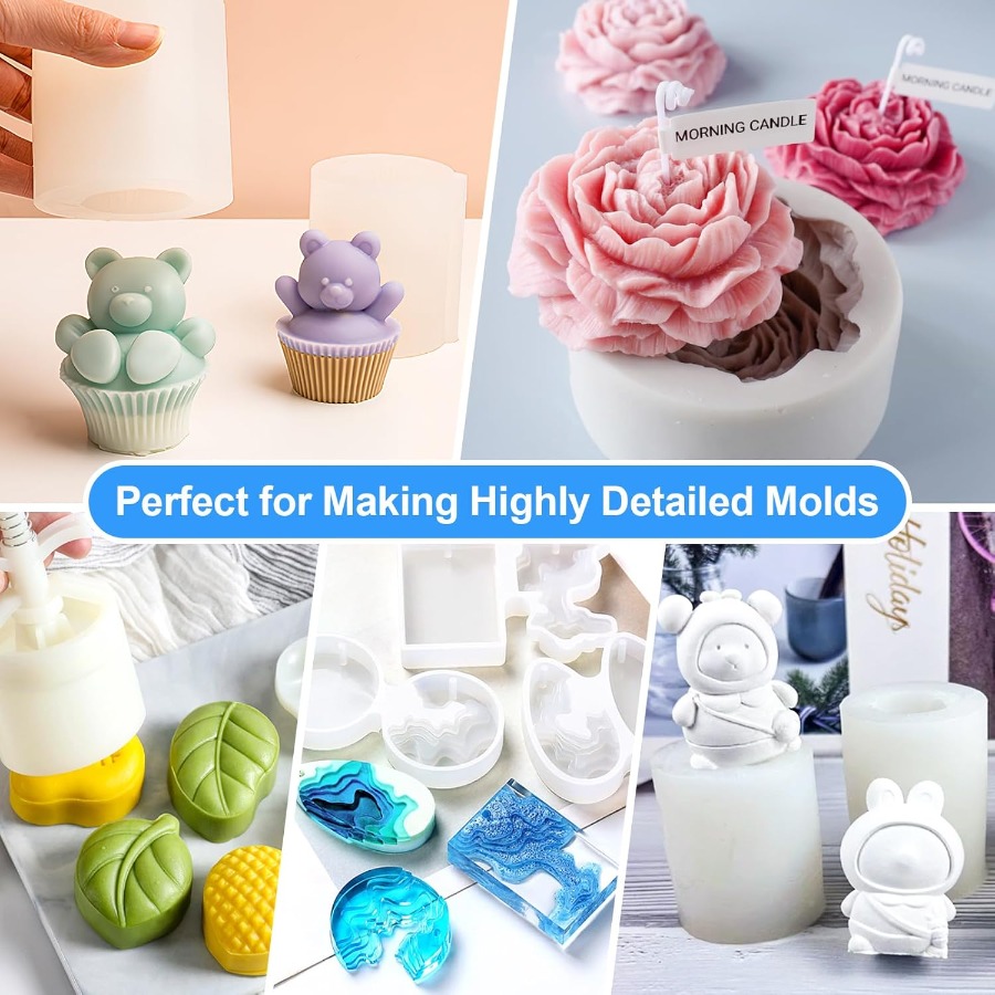Silicone Mold Making Kit, 38.8 - Soap Making Kits ulasan dan harga