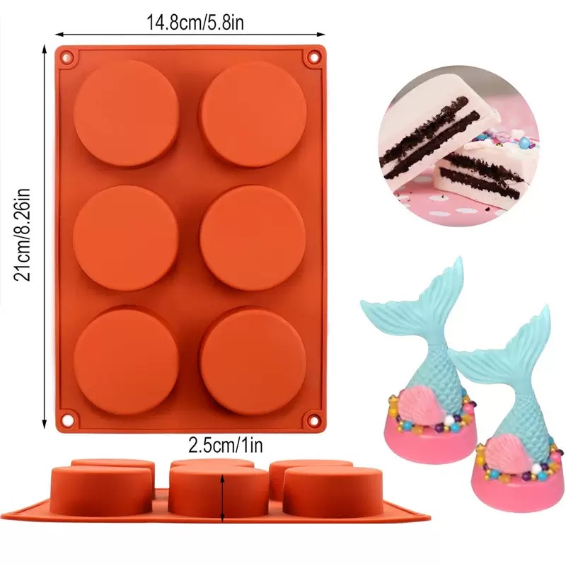 Round Silicone Soap Mold DIY H - Soap Making Ideas ulasan dan harga